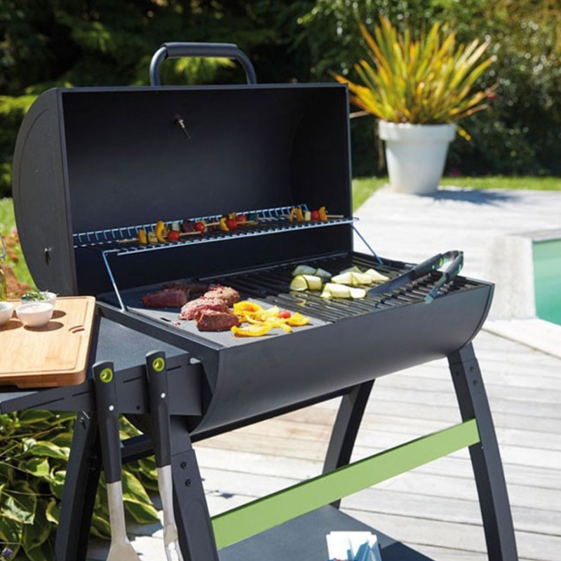 Barbecue Charbon De Bois Cook In Garden Tonino